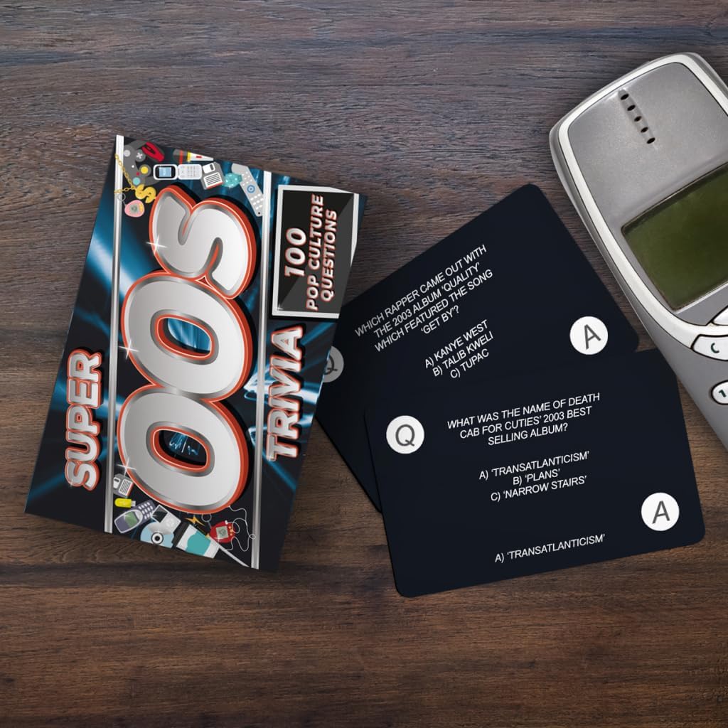 Super 00'S Decade Trivia, Gift Republic Totally 90' Super 00's Decade Trivia, Multi