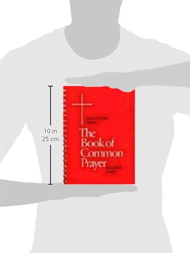 Selections from the Book of Common Prayer in Large Print