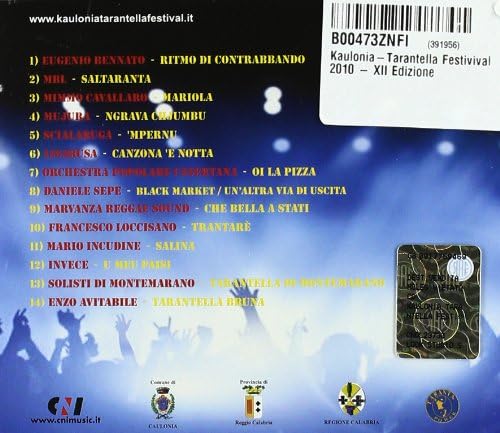 Kaulonia-Tarantella Festivival 2010 - Xii Edizione