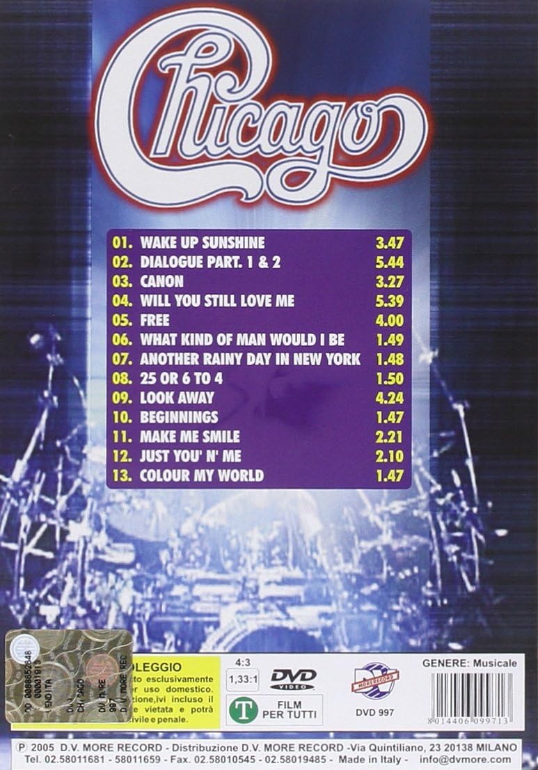 chicago (musical) dvd Italian Import