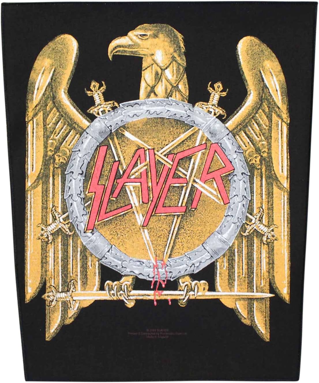 SLAYER RÜCKENAUFNÄHER/BACKPATCH # 1