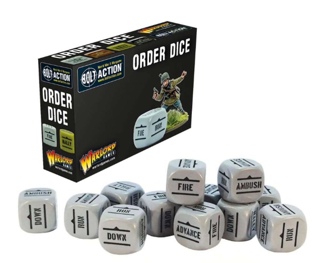 Grey Order Dice for Bolt Action by Warlord Games
