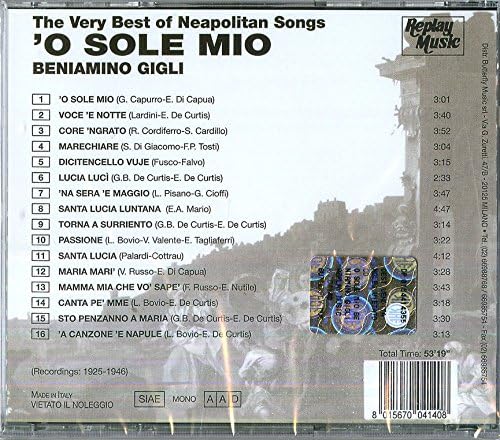 O Sole Mio