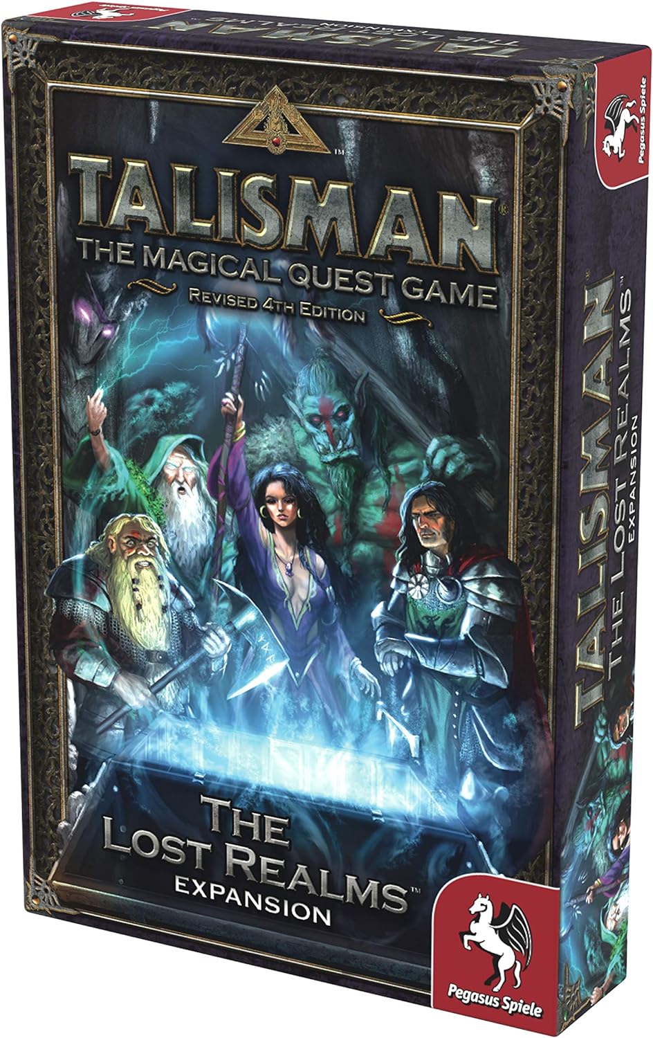 Pegasus Spiele | Talisman: The Lost Realms Expansion | Board Game | Ages 13+ | 2-6 Players | 90 Minutes Playing Time