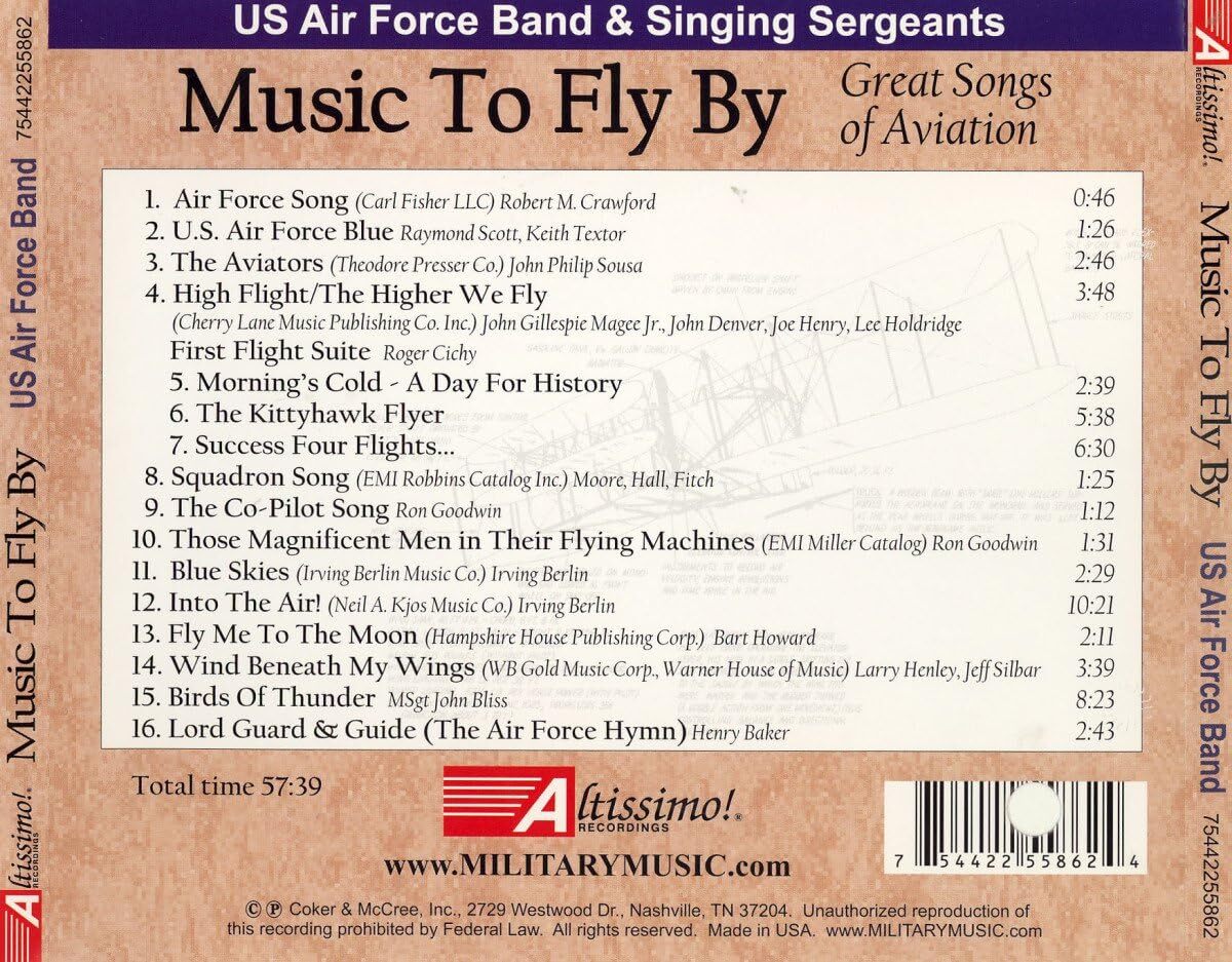 Music to Fly By: Great Songs of Aviation