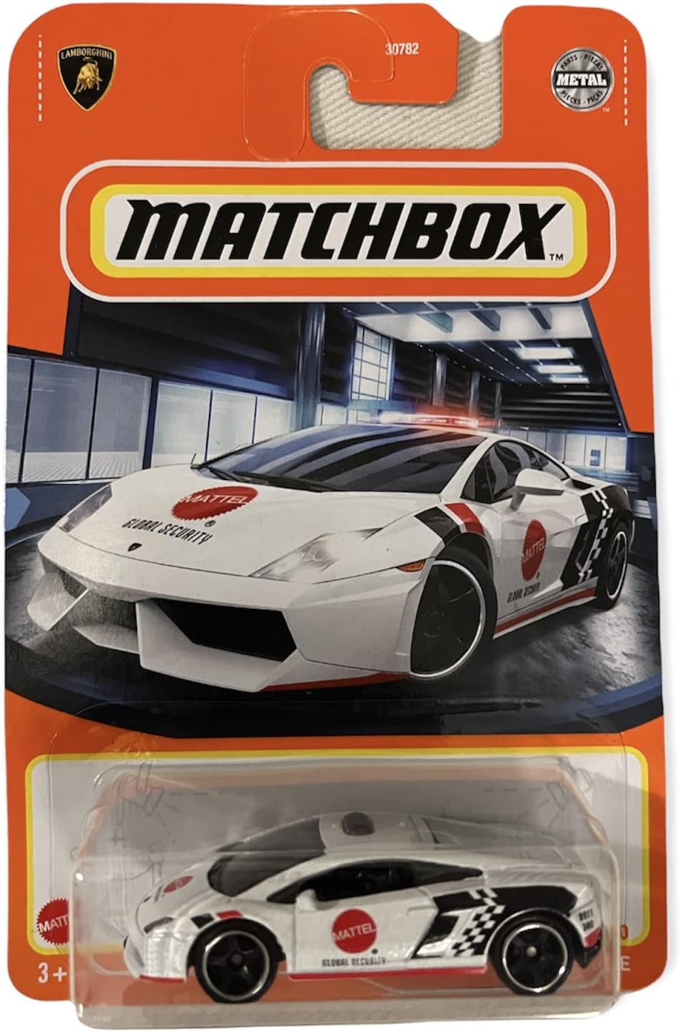 Matchbox Power Grabs White Lamborghini Gallardo Police 69/100