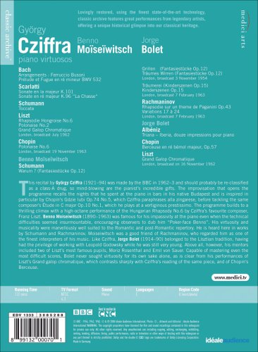 Cziffra/Moiseiwitsch/Bolet: Classic Archive