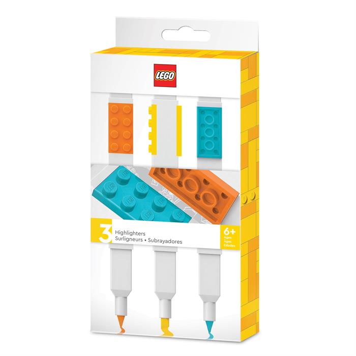 LEGO Stationery Highlighters - 3 Pack