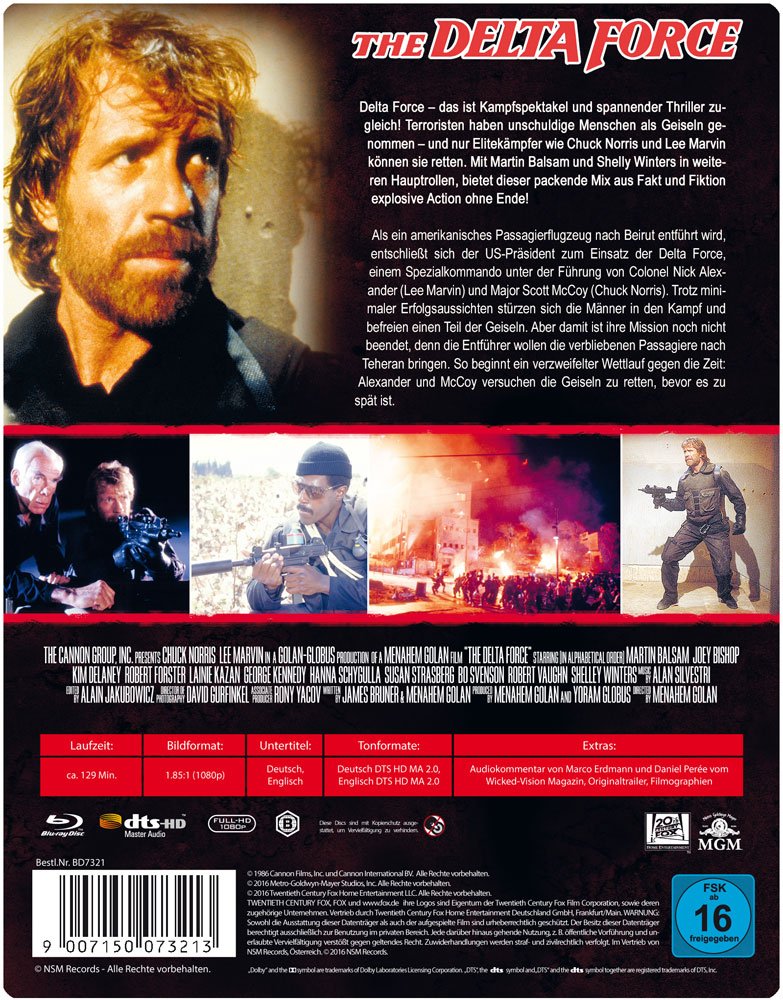 Delta Force - Uncut - Futurepak mit 3D Lenticular