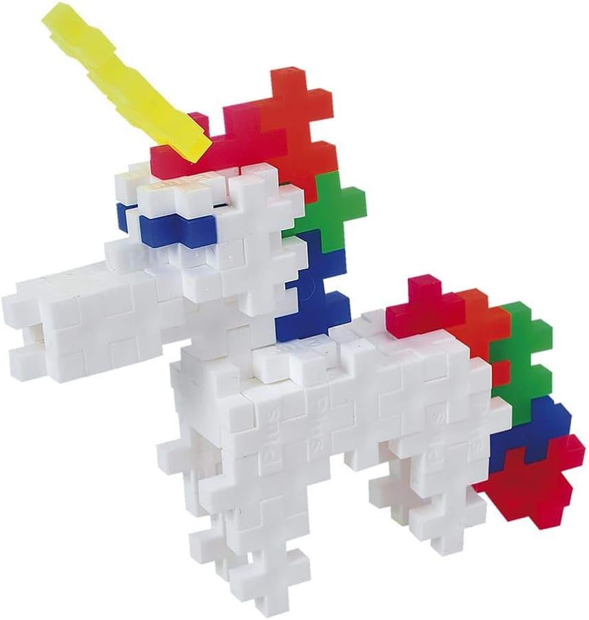 Plus-Plus Unicorn Tube Building Set