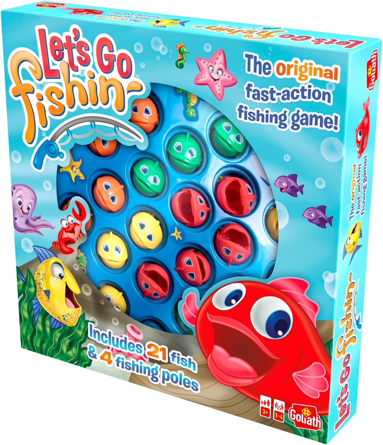 Pressman Toy International 0055J Let's Go Fishing