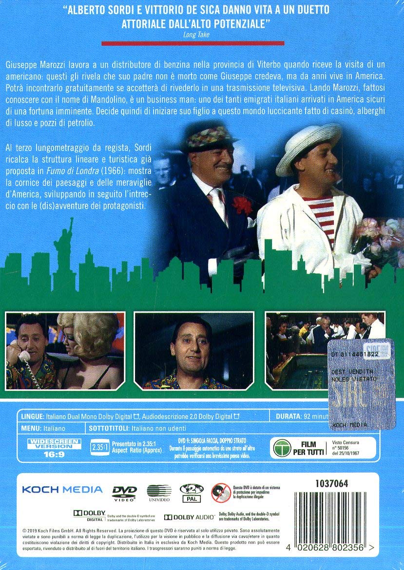 Un Italiano In America (Dvd) (Collectors Edition) ( DVD)