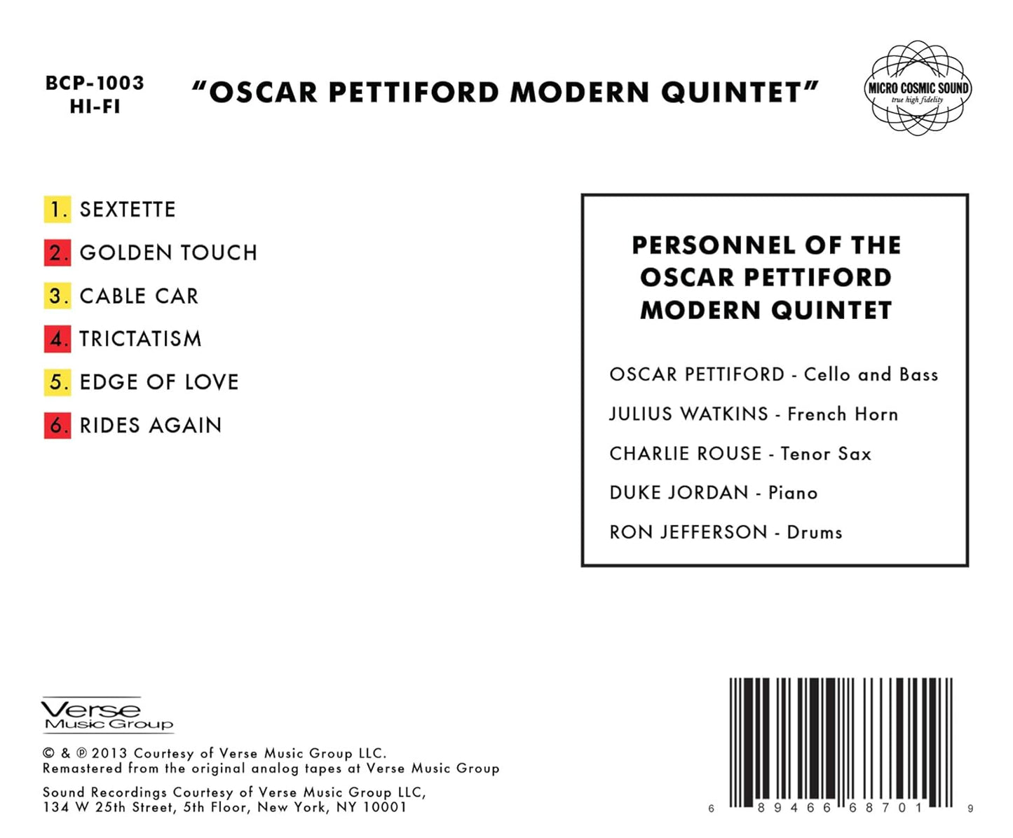 Modern Quintet 2013 Remastered Version