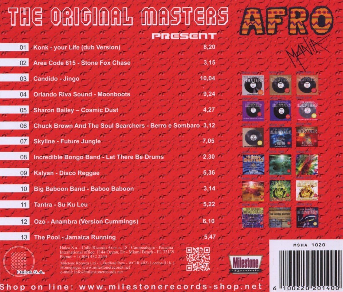 Vol. 1-Original Master-Afro Mania