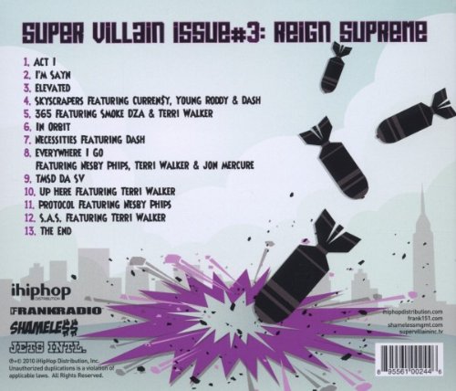 Super Villain Issue # 3: Reign Supreme Explicit Lyrics