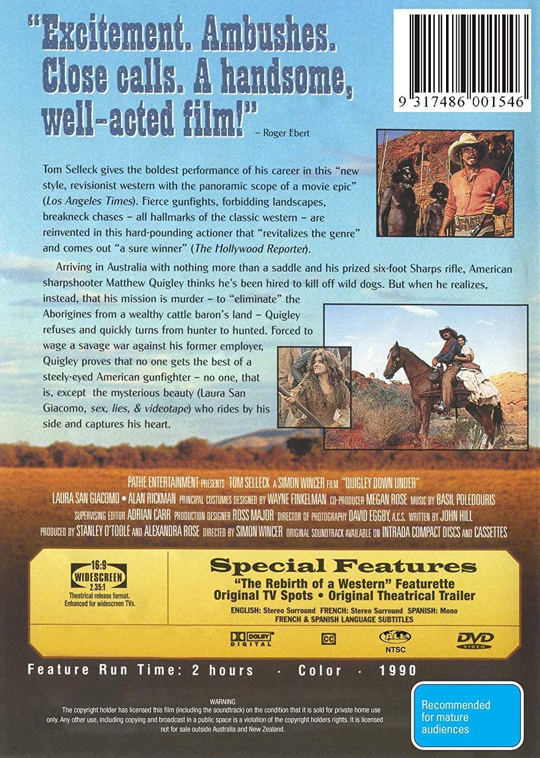 Quigley Down Under