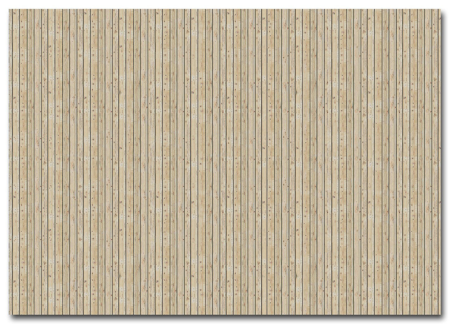 Busch - Dekopl. Holzbretter Hell H0 (Bu7419