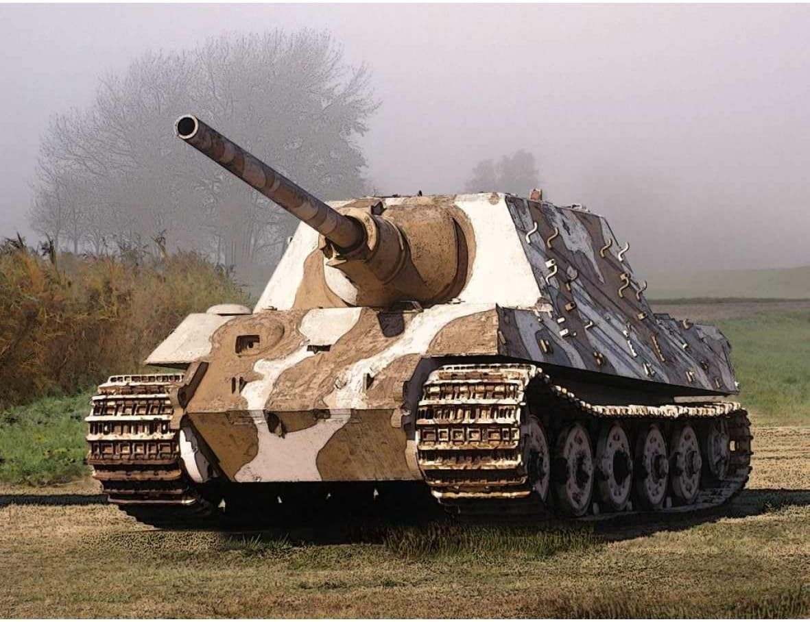 Zvezda- JAGDTIGER SD.KFZ.186, Z6206, Unwritten