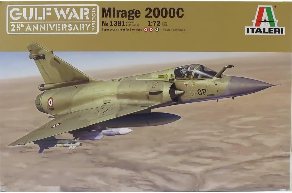 Italeri 1381 – Mirage 2000 °C 1: 72 Vehicles
