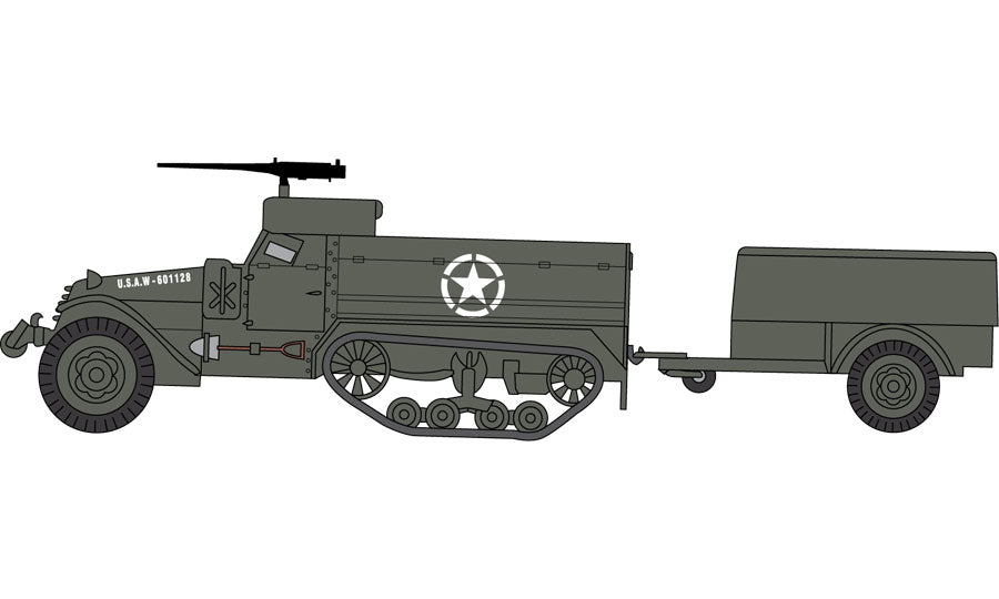 Airfix M3 Half-Track Model