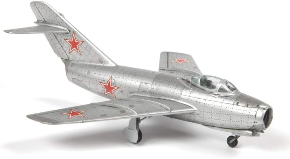 Zvezda 500787317 500787317-1:72 MIG-15 Bassoon Plastic Model Kit Assembly Kit for Beginners Detailed Silver