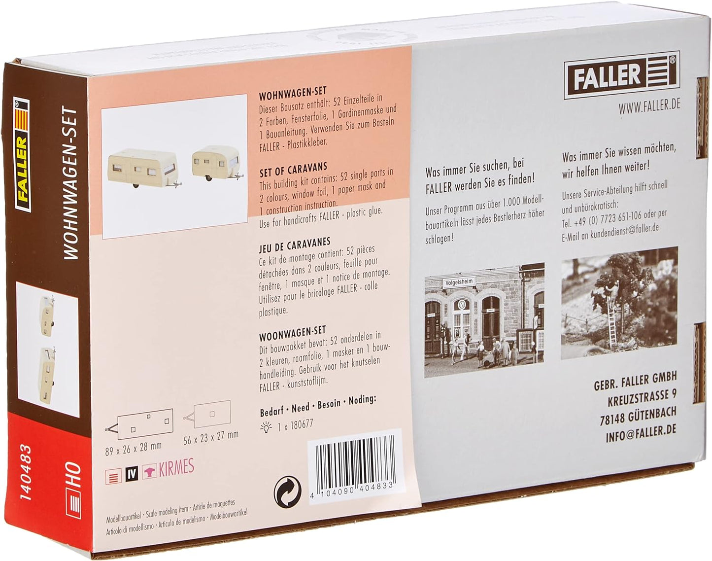 Faller 140483 Caravan kit