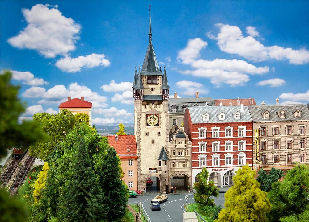 Faller FA232382 Historic City Gate Model Kit, Various