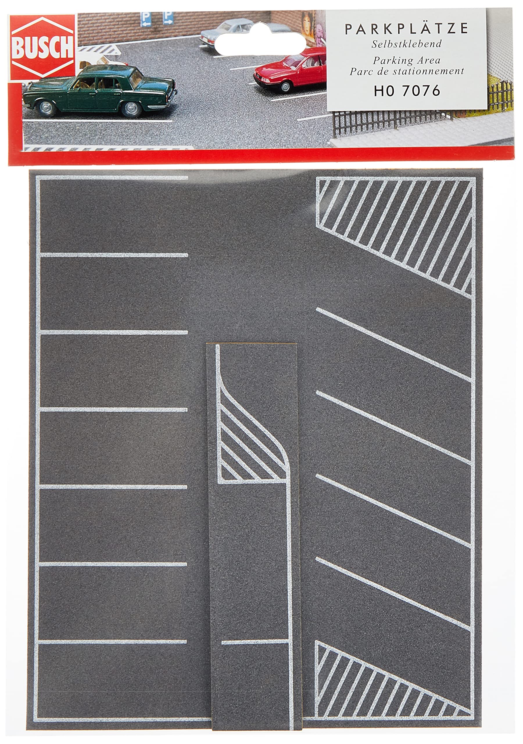 Busch- Escenario Modelo, Color Gris, M (BUE7076