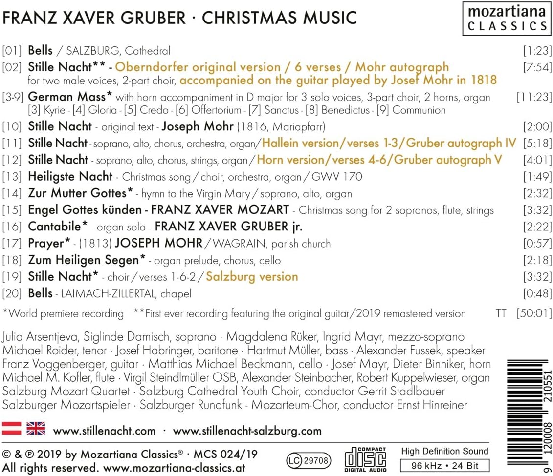 Franz Xaver Gruber - Stille Nacht