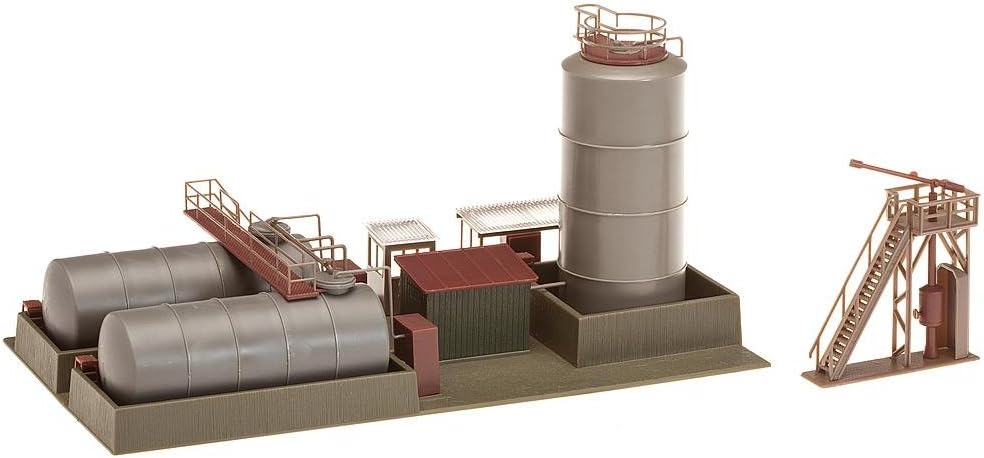 Faller 120157 Diesel Fuel Facility HO Scale Building Kit maquetas, Accesorios, Multicolor, Medium (F120157