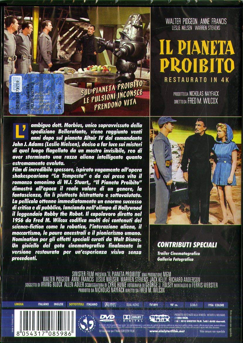 Il Pianeta Proibito (Restaurato In 4K Ultra-HD)