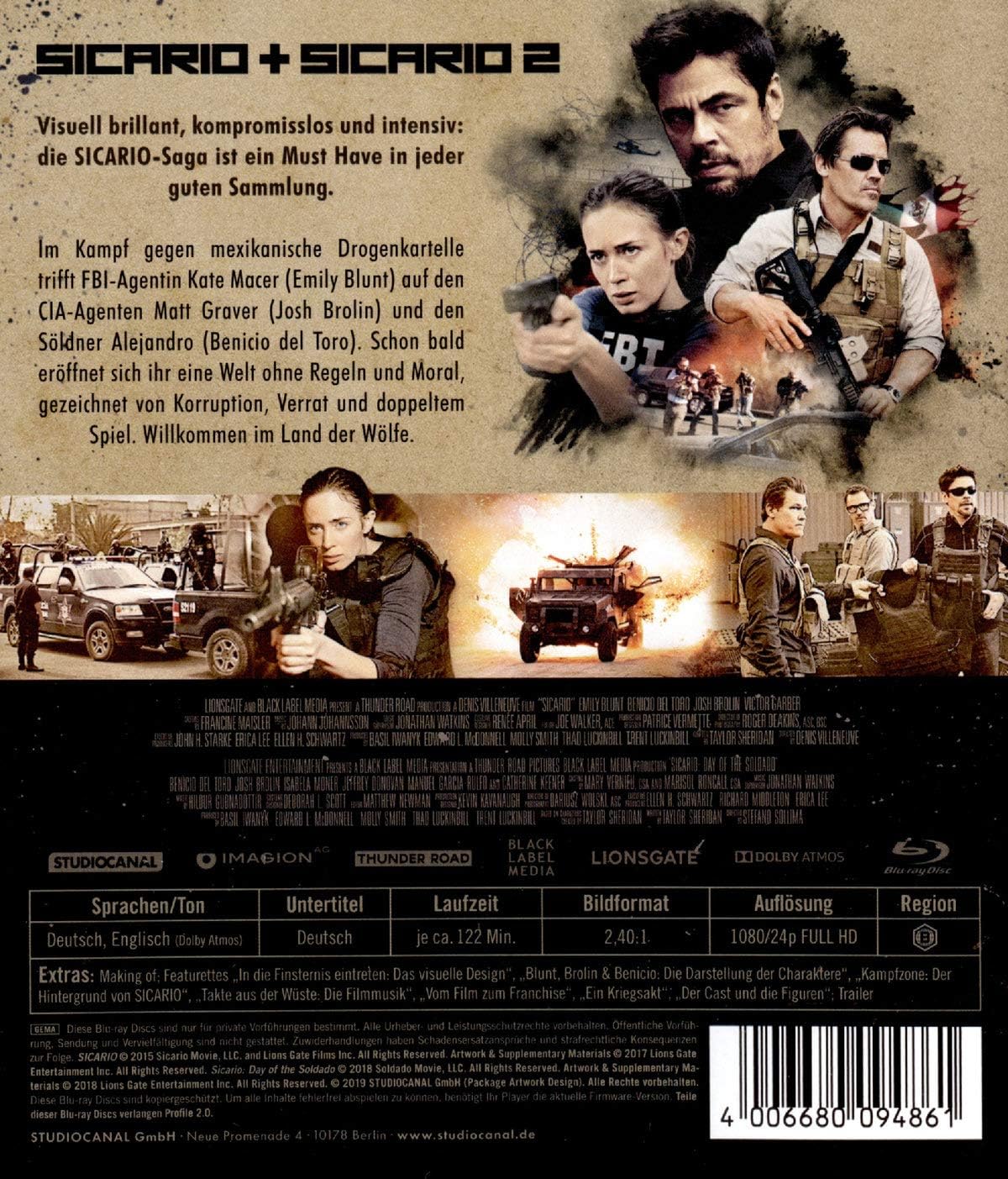 Sicario 1 & 2