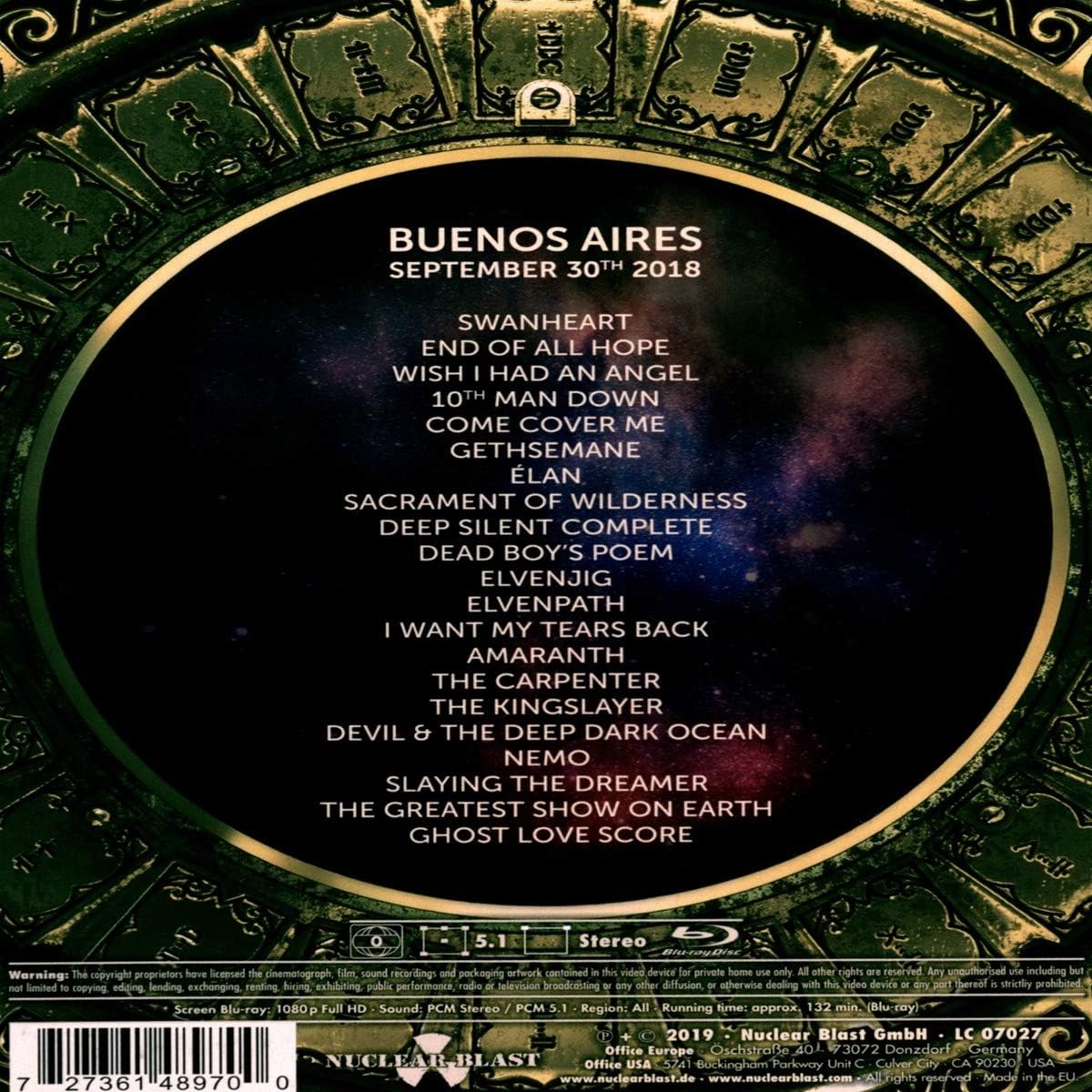 Nightwish - Decades: Live.. -Br+Dvd