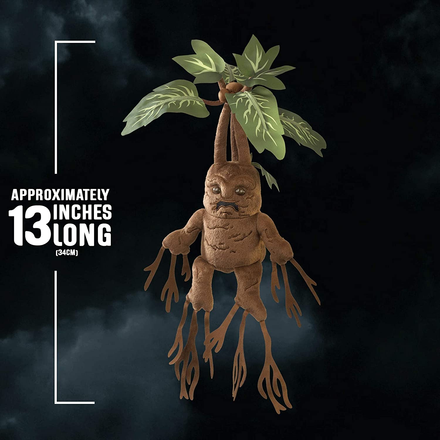 The Noble Collection Harry Potter Mandrake Interactive Plush with Pot - Officially Licensed 10in (30cm) Electronic Plush Toy Dolls Gifts