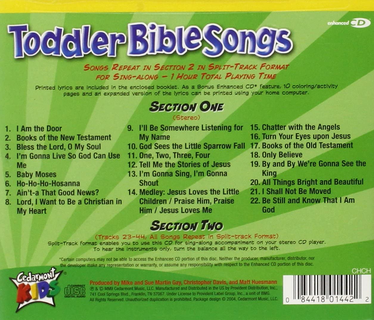 Toddler Bible Songs