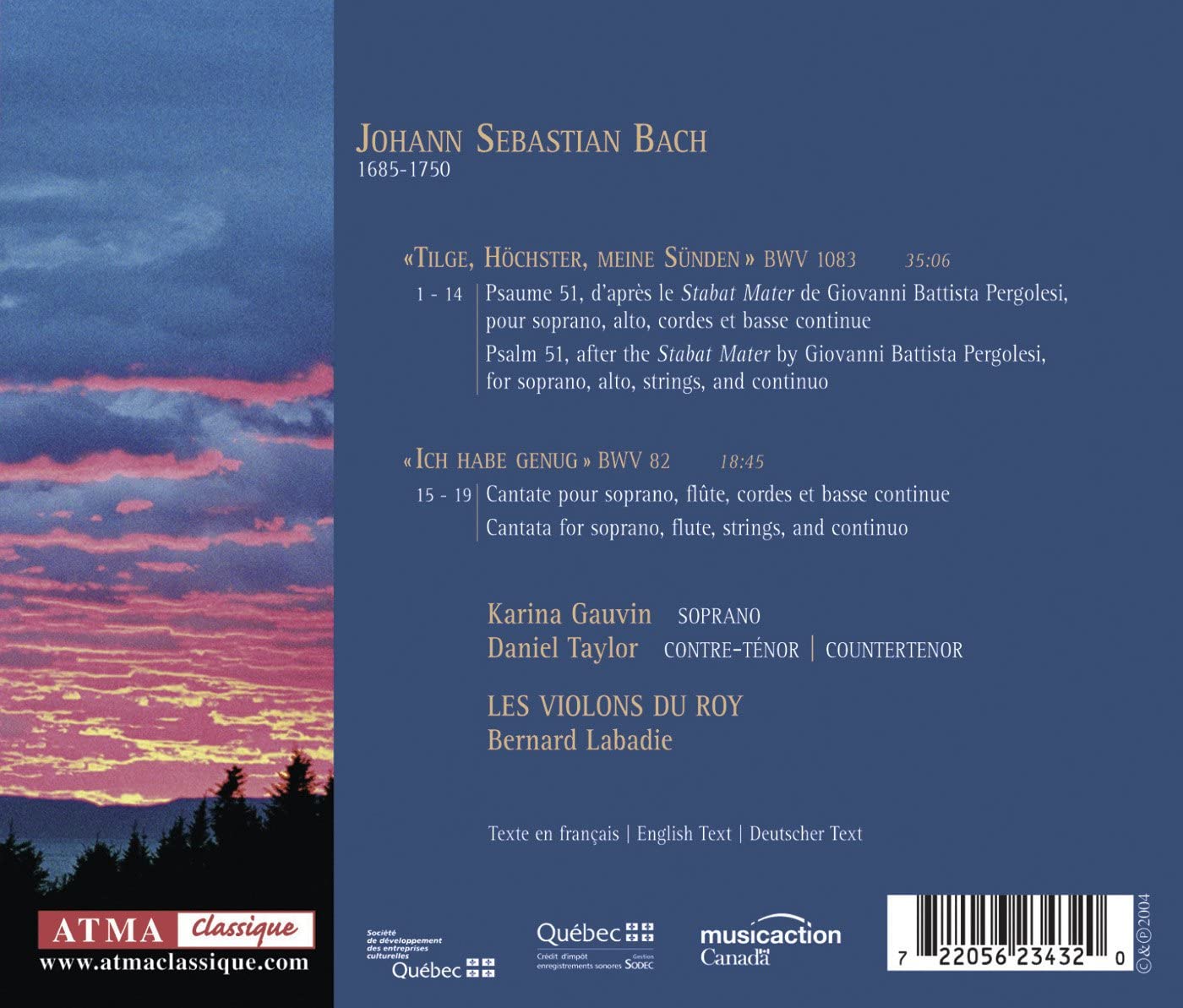 Psalm 51 after the Pergolesi Stabat Mater