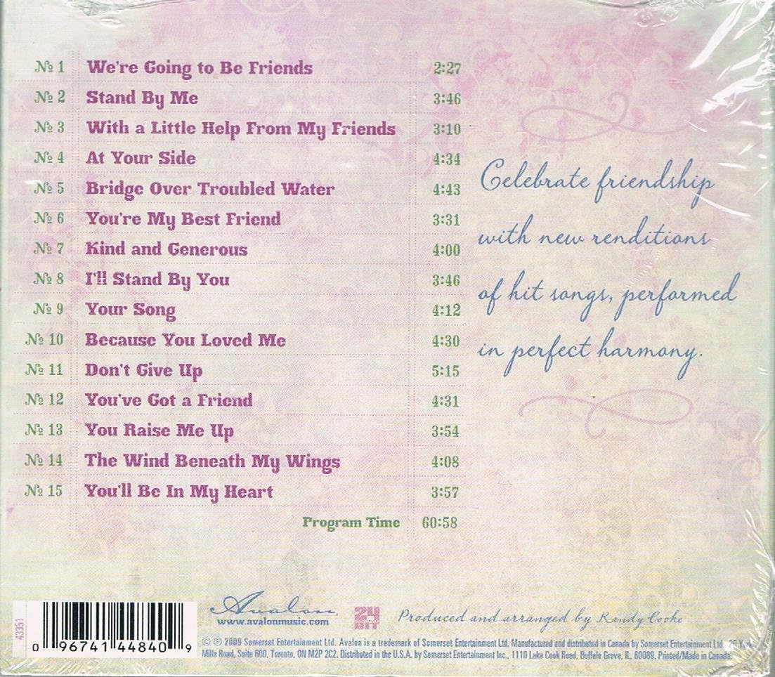 Friendship:Songs for Sharing