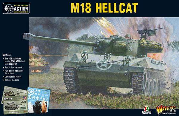 Bolt Action - World War II US M18 Hellcat Tank Destoyer (28mm scale