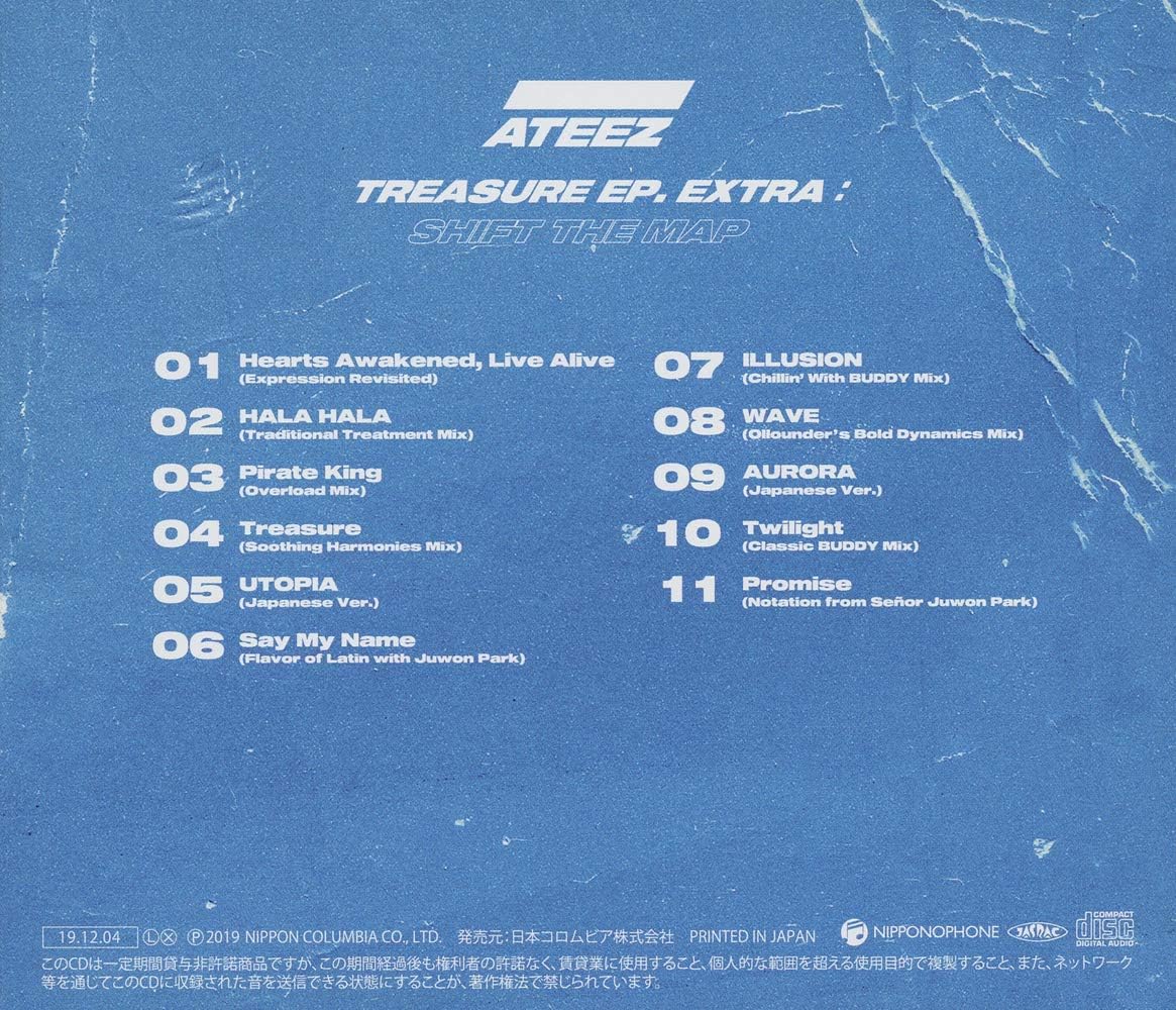 Treasure Ep. Extra:Shift The Map