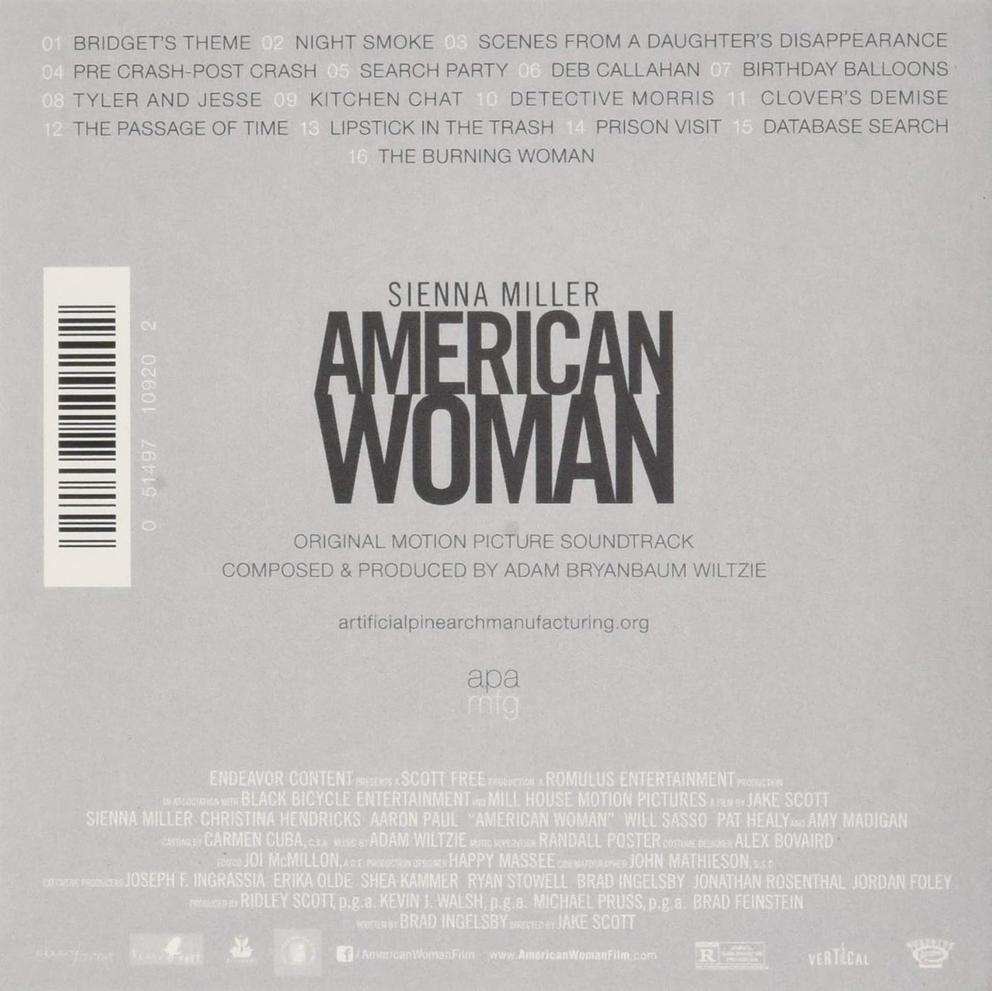 Adam Wiltzie - American Woman