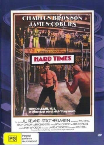 Hard Times All Region DVD Australian Import - Charles Bronson, James Coburn