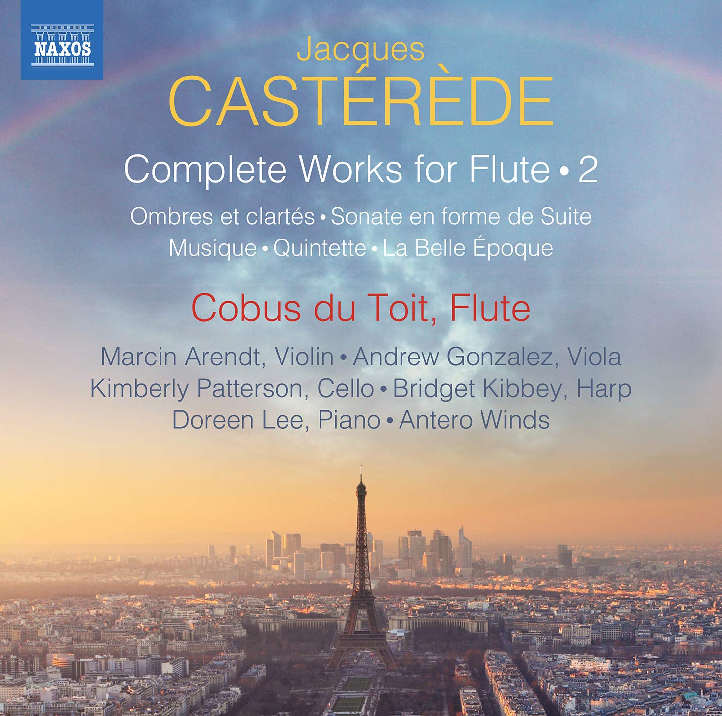 Jacques Castérède: Complete Works for Flute - Volume 2
