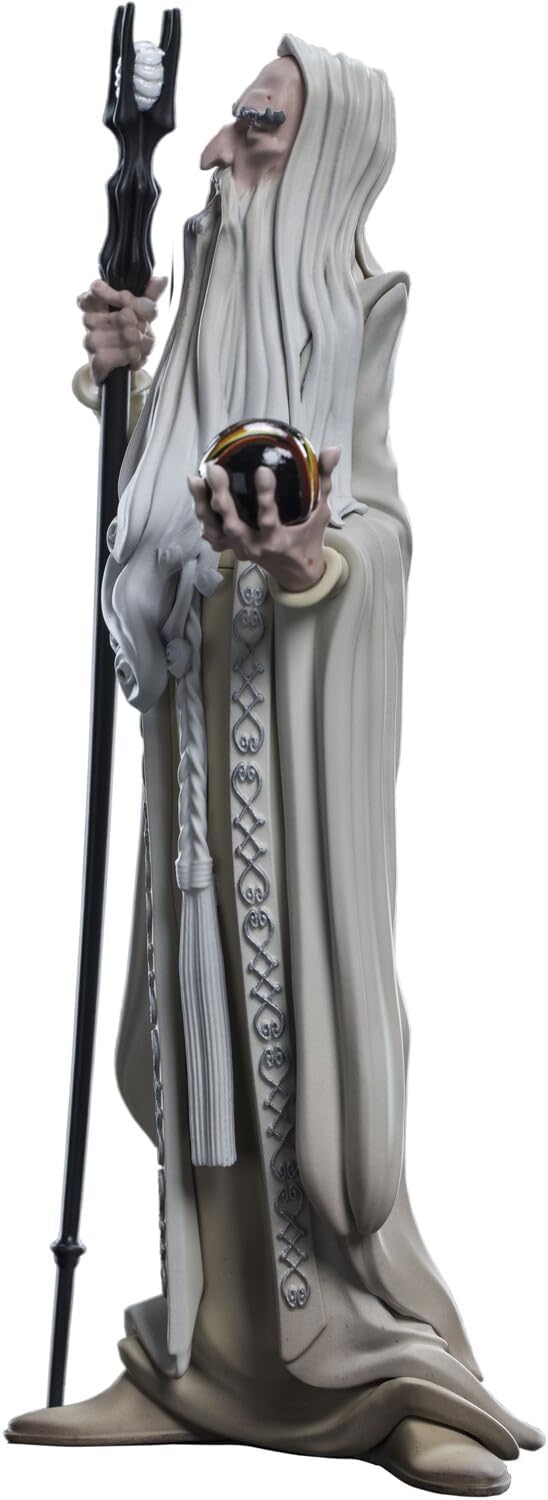 Weta Collectibles- Señor de los Anillos Figura Mini Epics Saruman, Multicolor (Weta Workshop WETA865002615