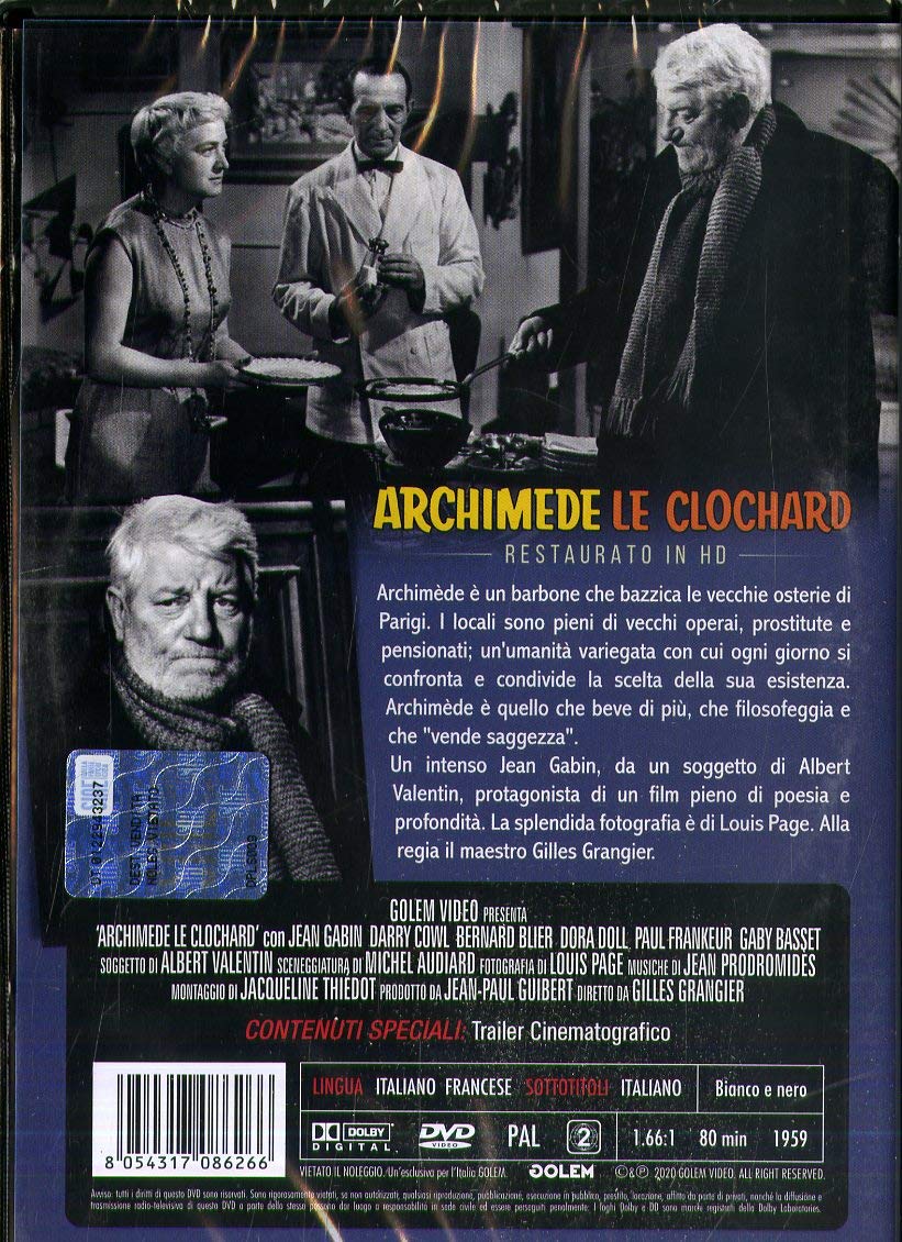 Archimede Le Clochard (Restaurato In Hd