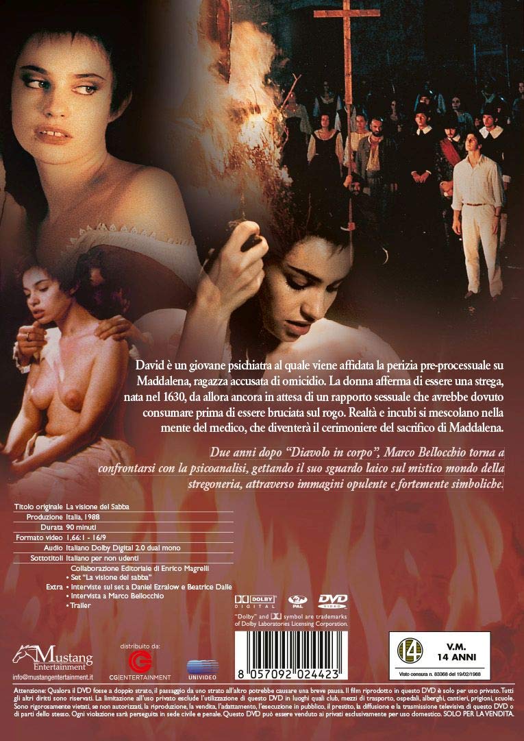 la visione del sabba DVD Italian Import
