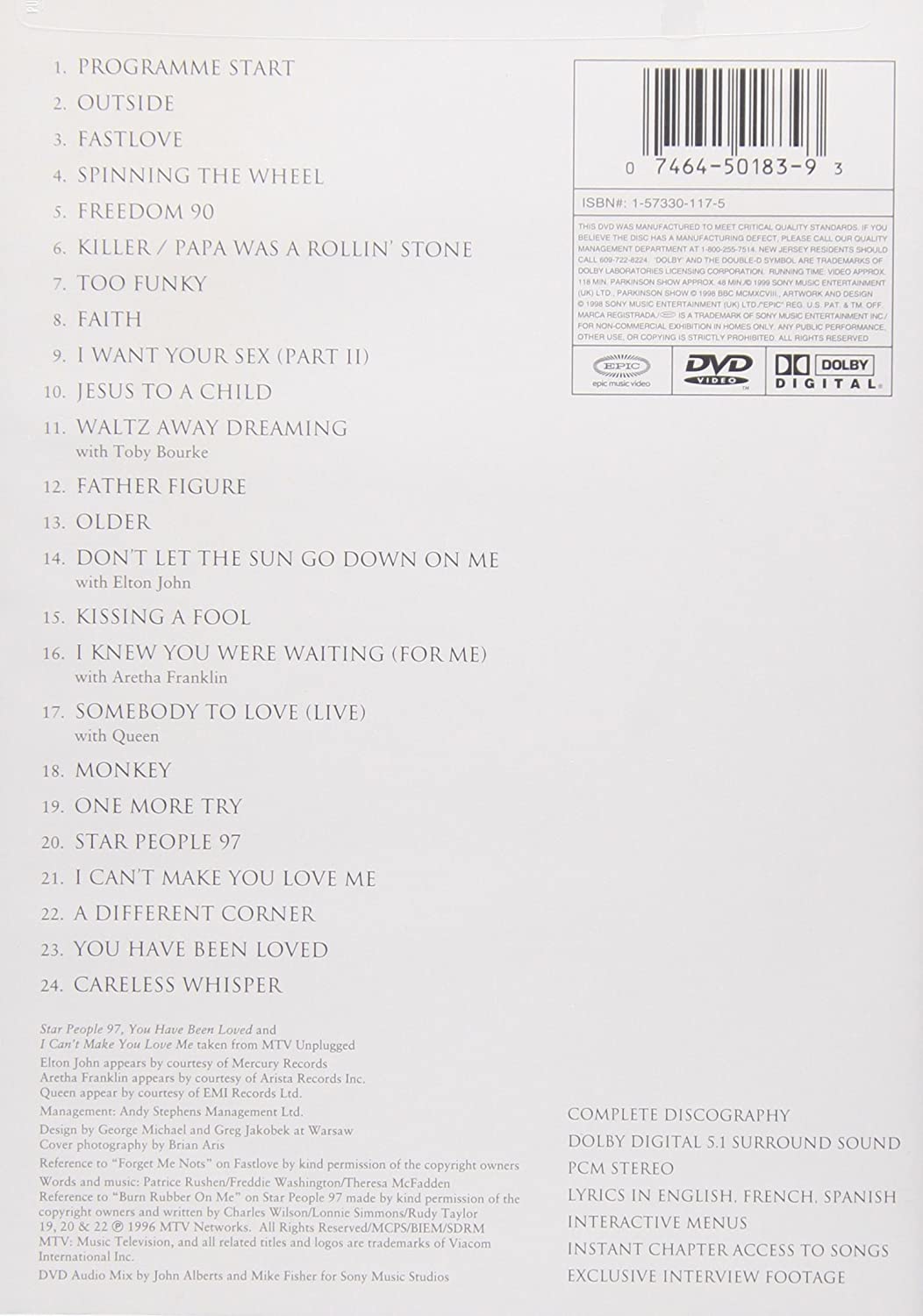 Ladies & Gentlemen, The Best of George Michael