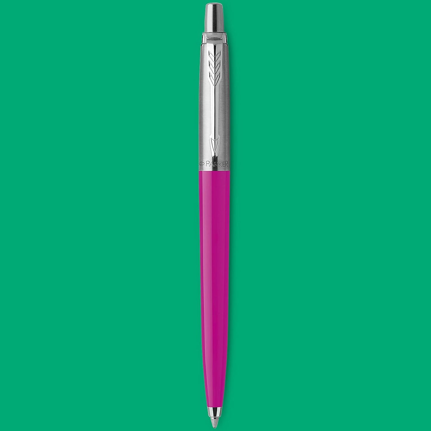 Parker Jotter Originals Ballpoint Pen | Classic Magenta Finish | Medium Point | Blue Ink | 1 Count