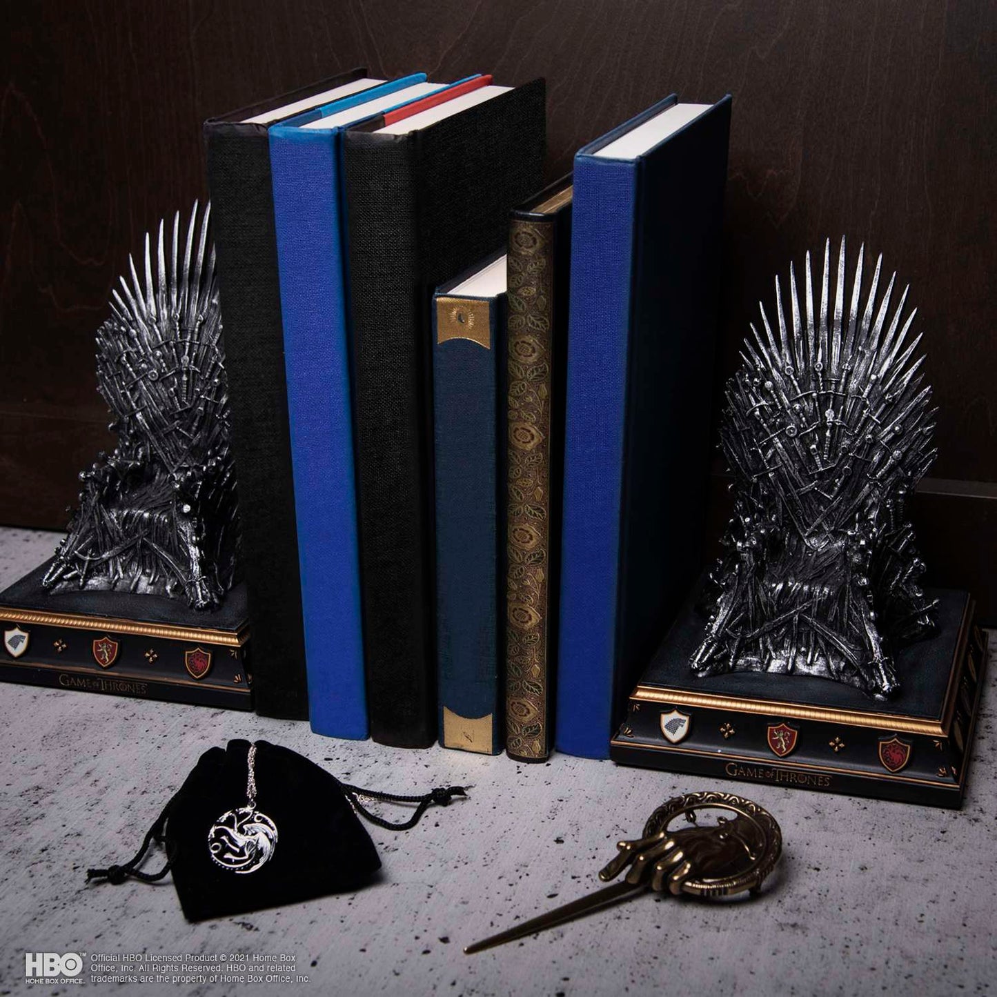 The Iron Throne Bookend Game of Thrones - The Noble Collection