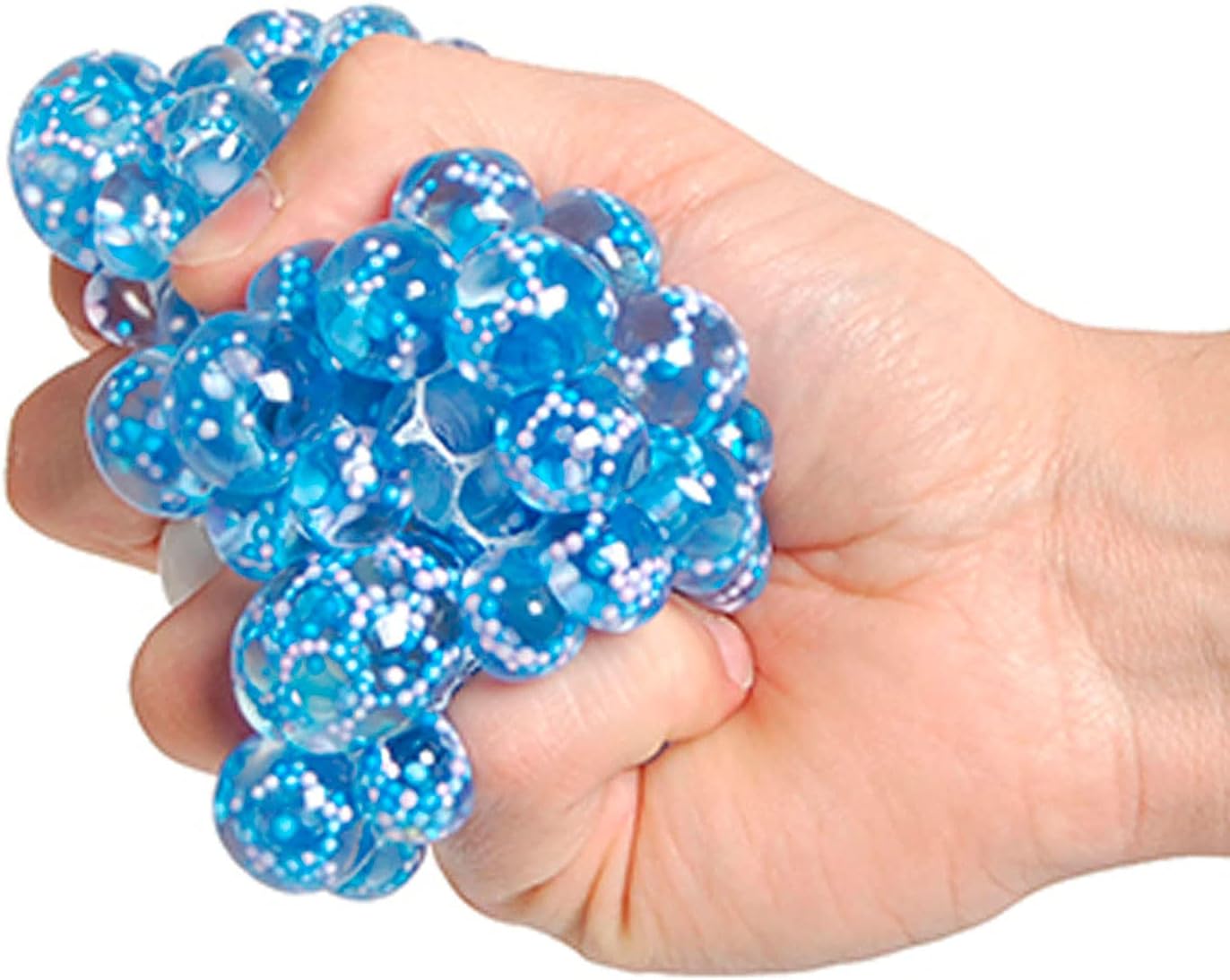 Knijpbal Met Waterparels Confetti En Slijm