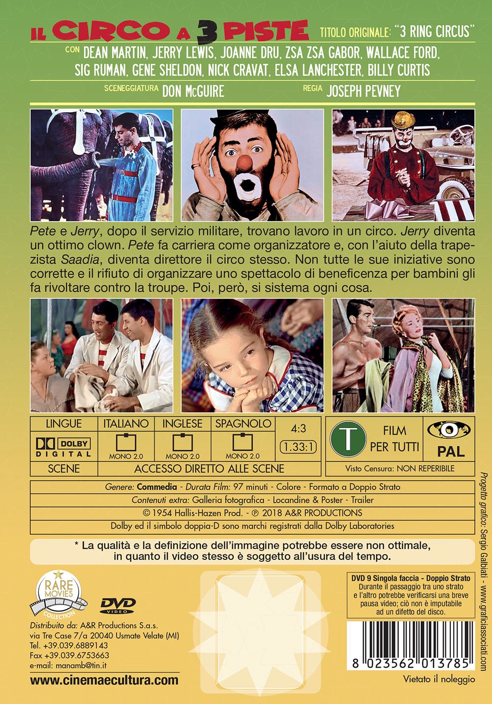 Il Circo A Tre Piste (1954)